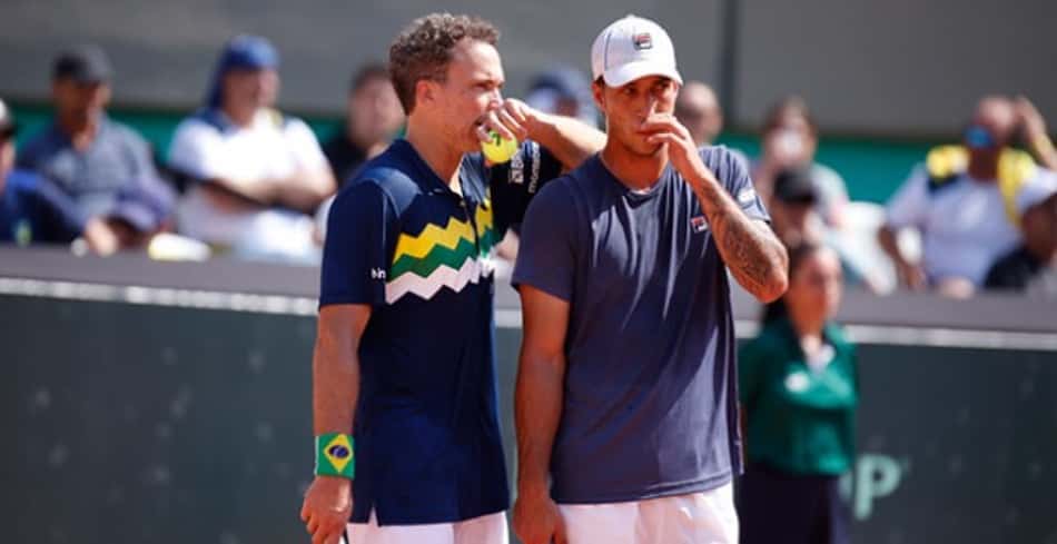 Soares e Meligeni perdem de virada e Brasil fica ameaçado na Copa Davis