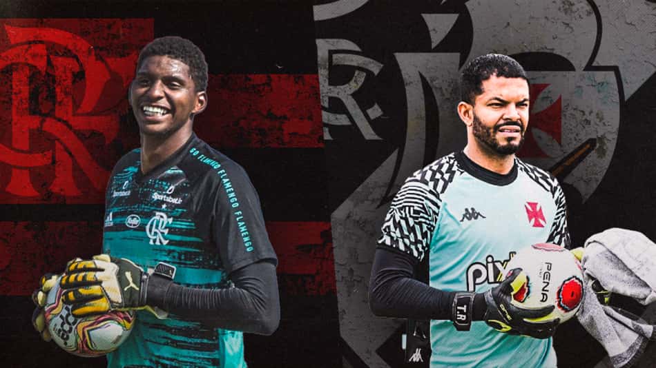 Flamengo x Vasco: Hugo e Thiago Rodrigues vivem fases distintas, mas com a mesma pressão por solidez