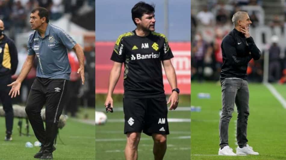 Medina quase foi demitido do Internacional: veja quais técnicos já caíram entre os times das Séries A e B