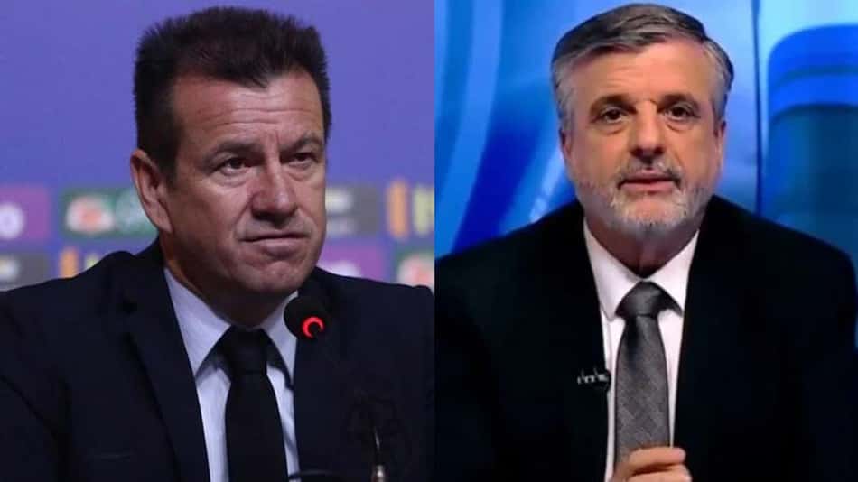 Dunga compartilha matéria do LANCE! nas redes e volta a criticar comentarista da ESPN por gafe