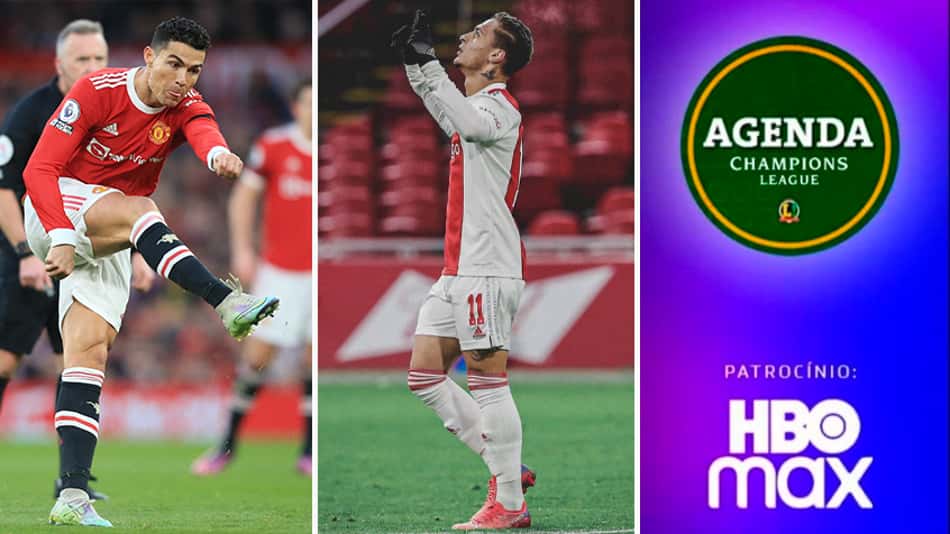 Manchester United x Atlético de Madrid, Ajax x Benfica… Saiba onde assistir aos jogos da Champions League desta terça-feira