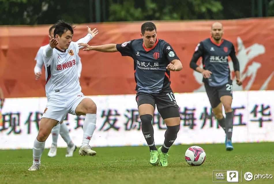 Em boa fase no CD Rongcheng, Rômulo espera grande ano no clube
