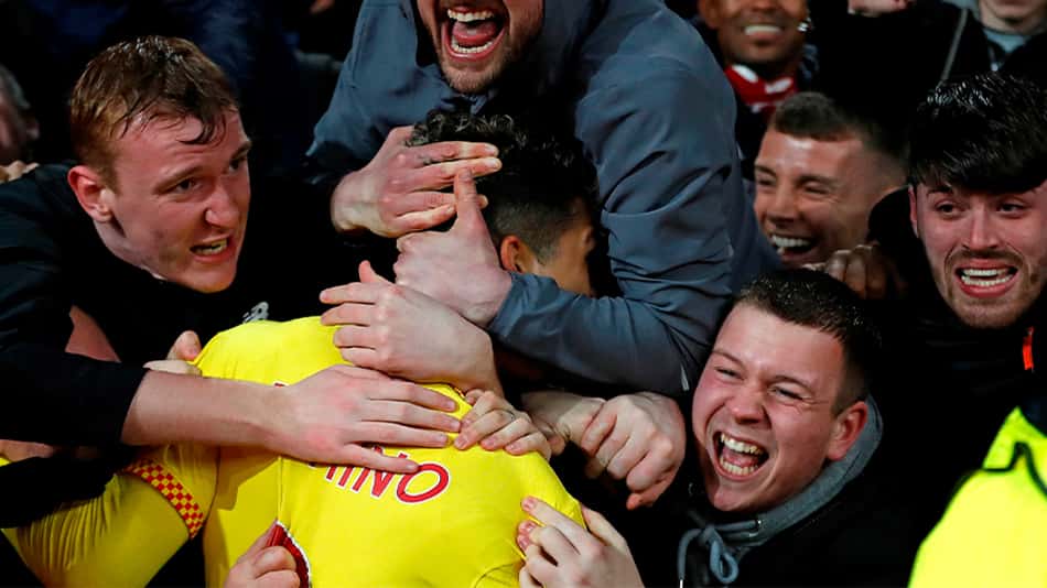 Em jogo duro, Liverpool vence Arsenal e encosta na liderança do Campeonato Inglês