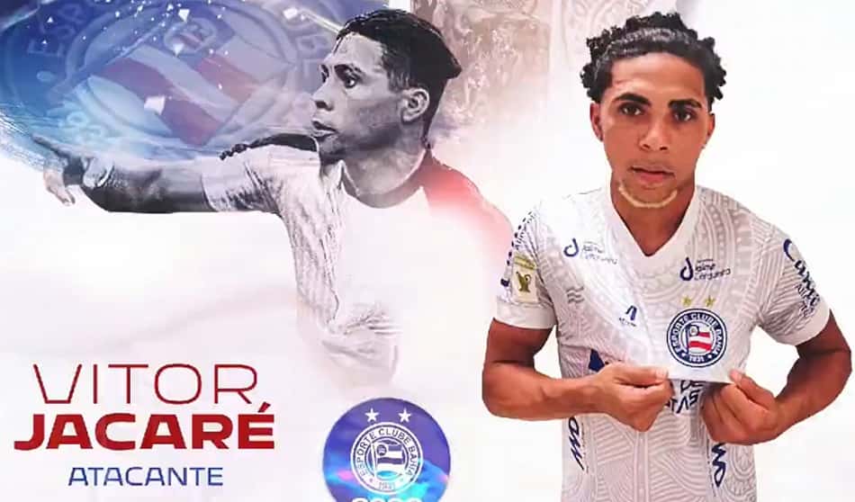 Vitor Jacaré é anunciado como reforço do Bahia