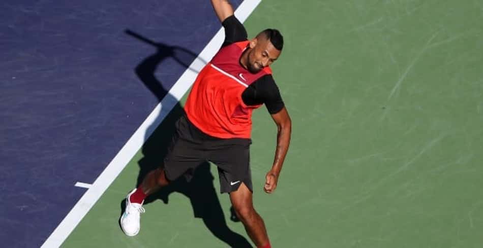 Kyrgios acusa público de insultos racistas em Stuttgart