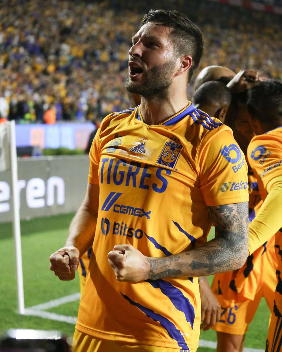 Confira números de André-Pierre Gignac, destaque do Tigres na Liga MX