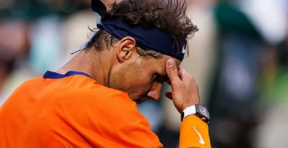 Nadal: 'Estou triste. Não pude competir'