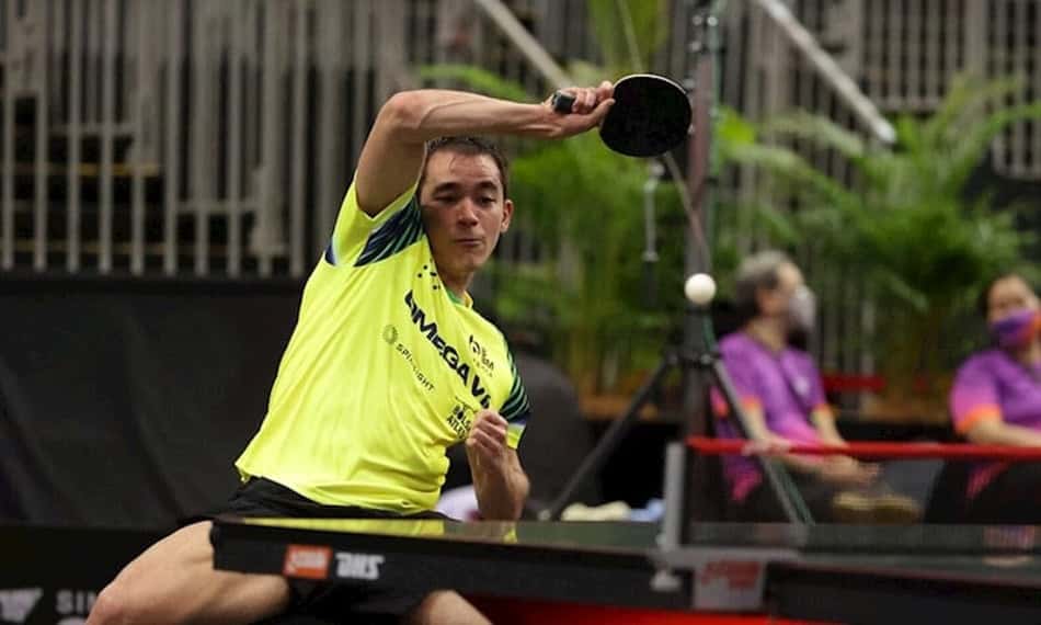 Quarto do mundo, Calderano disputa torneio no Peru por retorno ao top 3