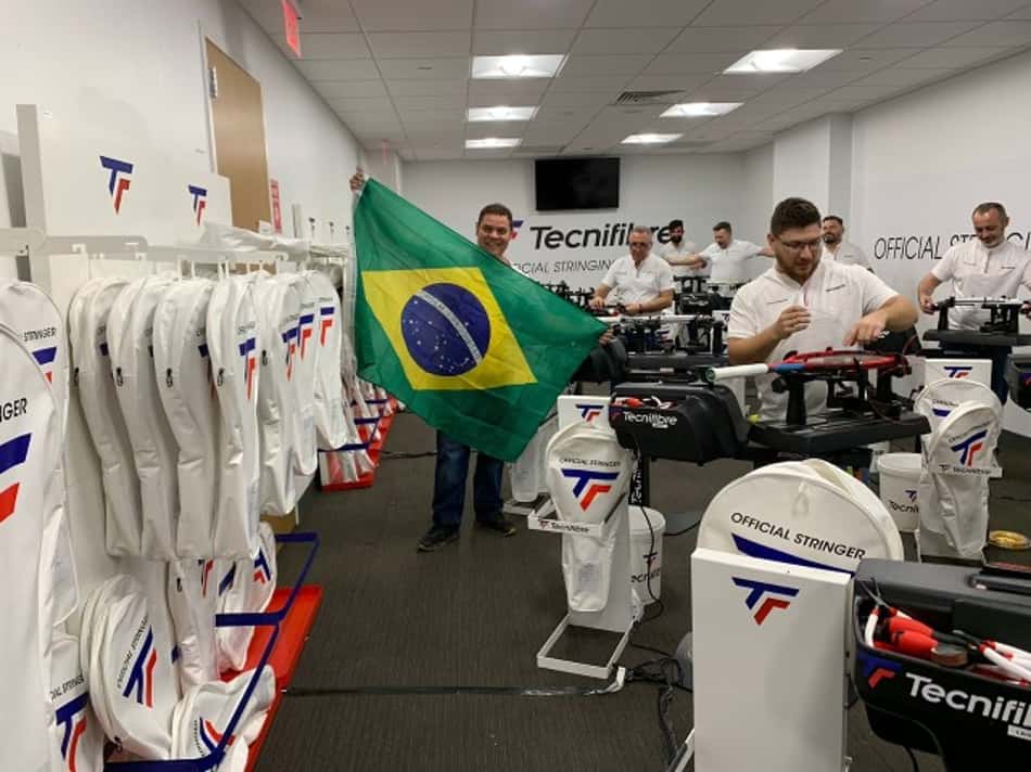 Marcelo Ferreira é o primeiro brasileiro a encordoar no Miami Open