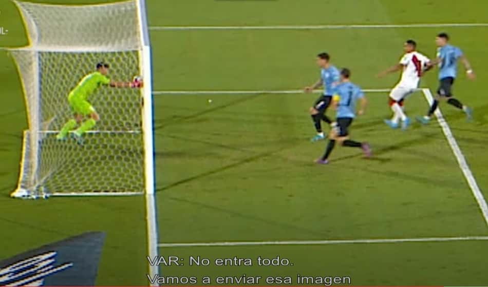 Polêmica eterna! Artista mostra que Conmebol erra em gol não validado do Peru