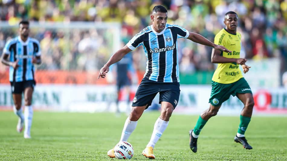 VÍDEO: Veja os lances da vitória do Grêmio sobre o Ypiranga pelo jogo de ida da final do Gauchão