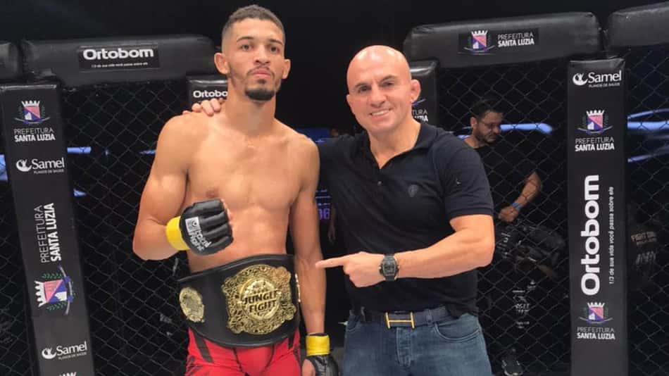 Willian Colorado conquista cinturão peso-galo do Jungle Fight e manda recado a Dana White