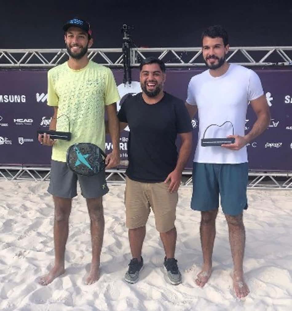 Diogo e João Lauro Carneiro são vice-campeões em Belo Horizonte (MG)