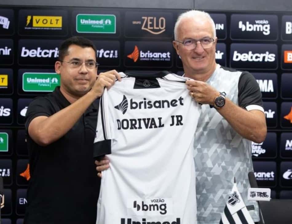 Dorival Junior é apresentado como novo técnico do Ceará