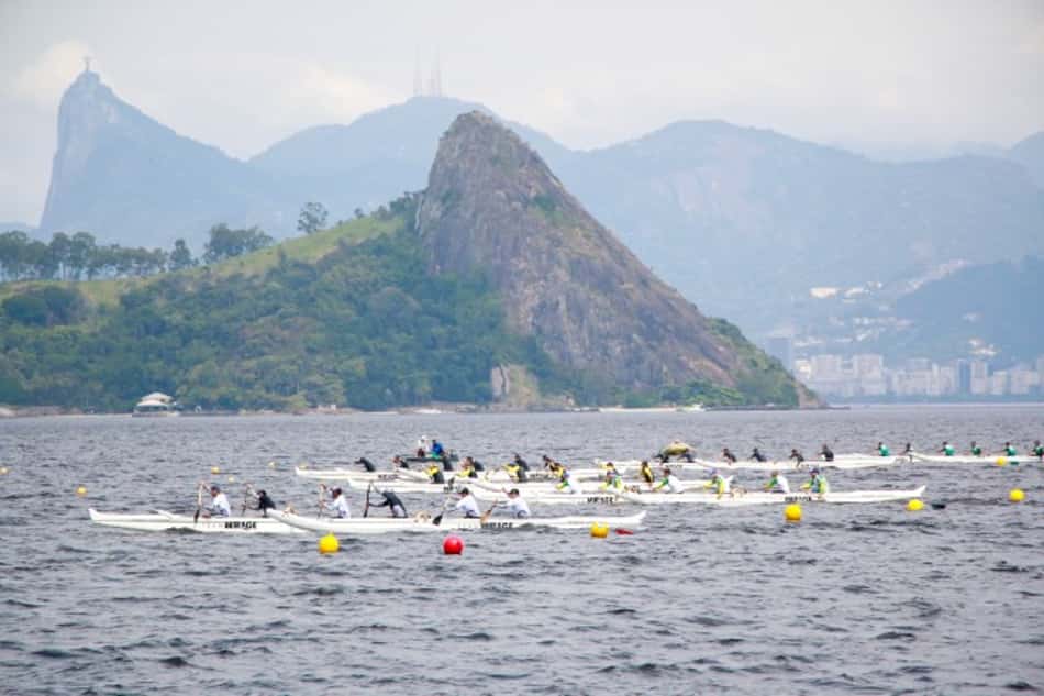 Campeonato Brasileiro de Canoa Havaiana será disputado a partir deste sábado com 400 atletas em Niterói (RJ)
