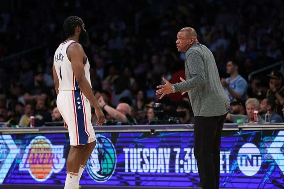 Doc Rivers culpa Harden por derrota para o Pistons