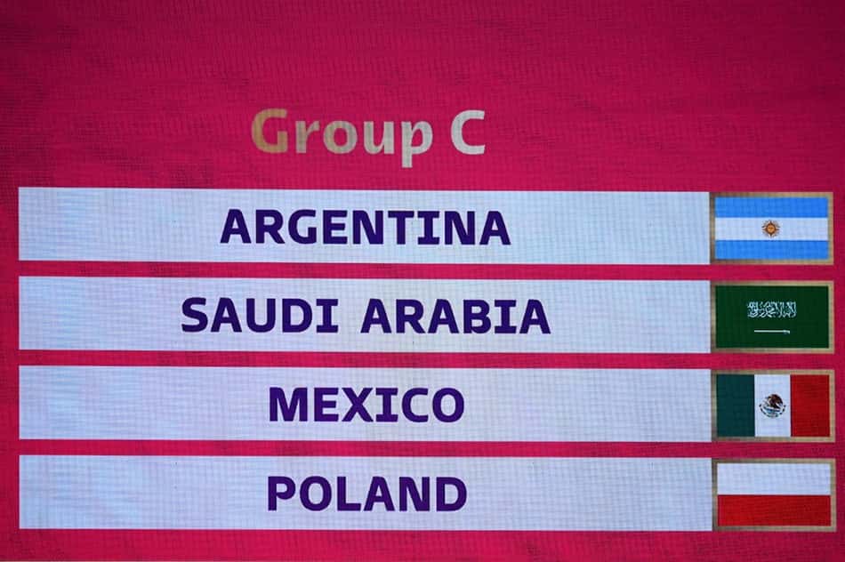Grupo C - Copa do Mundo - Argentina, Arábia Saudita, México e Polônia