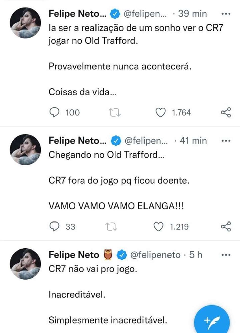 Print - Felipe Neto CR7