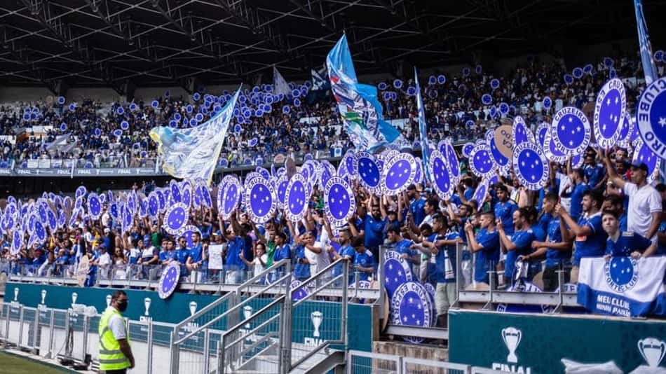 Cruzeiro divulga parcial de 50 mil ingressos vendidos para próximo jogo