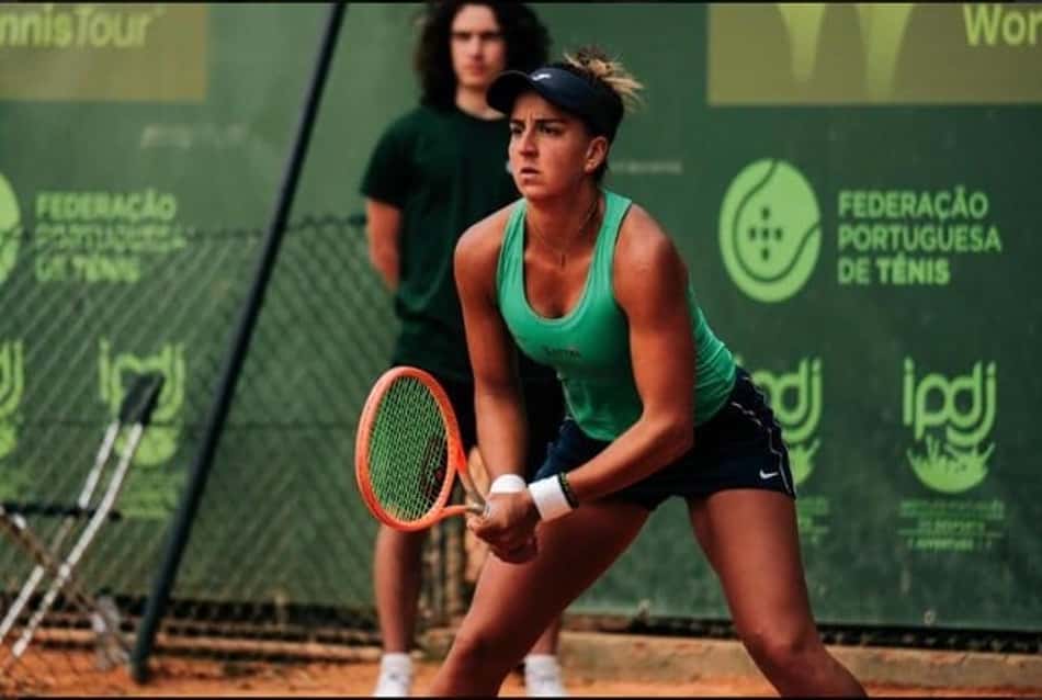 Ingrid Martins vai às oitavas em simples e quartas nas duplas em Cantanhede, Portugal
