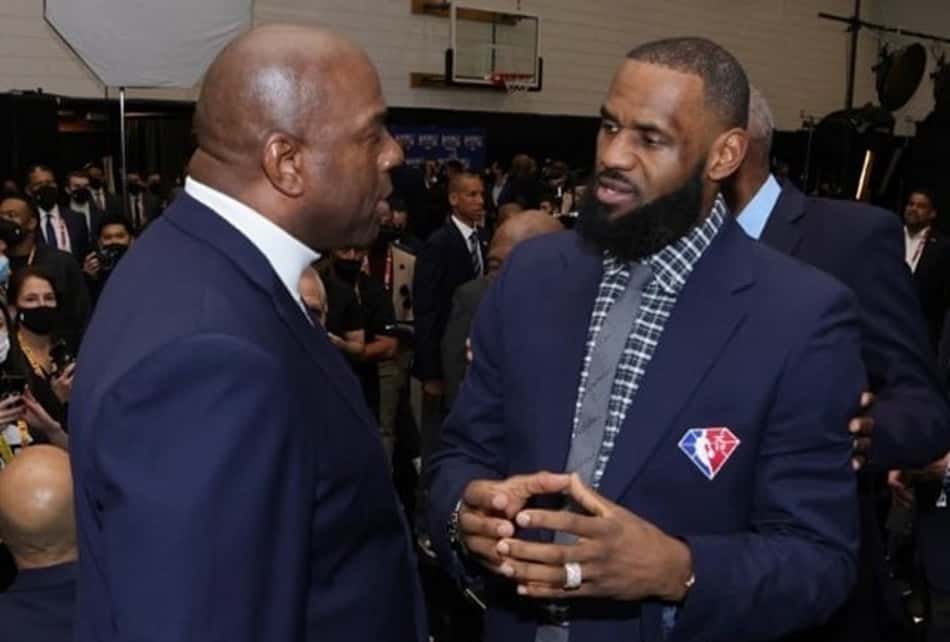 Magic Johnson culpa LeBron por elenco ruim do Lakers