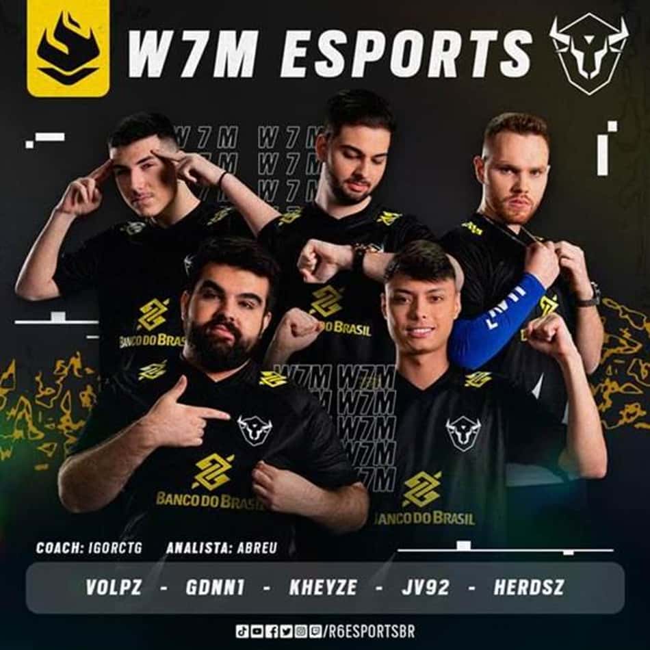 Embalada, W7M Esports termina segunda semana na liderança do BR6 2022