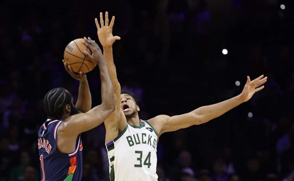 Antetokounmpo rebate narrativa de Harden: "Eu consigo matar bolas de três"