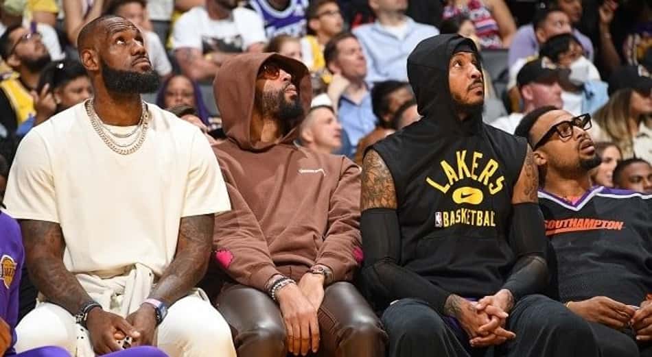 Carmelo Anthony: "Não há desculpas para eliminação do Lakers"