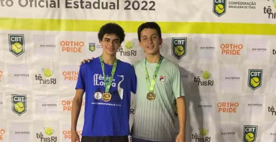 Atleta do projeto Tênis na Lagoa é campeão de duplas na 2ª etapa do Estadual do RJ