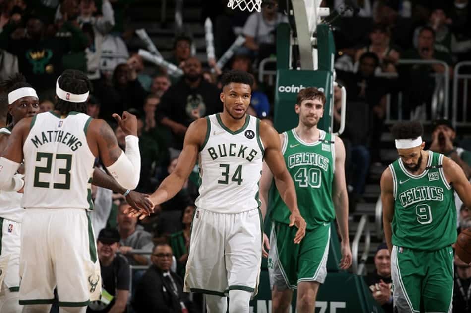 Bucks vence Celtics e assume segunda posição da conferência Leste