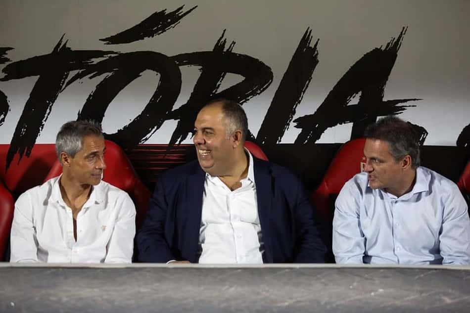 Marcos Braz e Bruno Spindel falarão sobre atrito entre Paulo Sousa e Diego Alves após Flamengo x Goiás