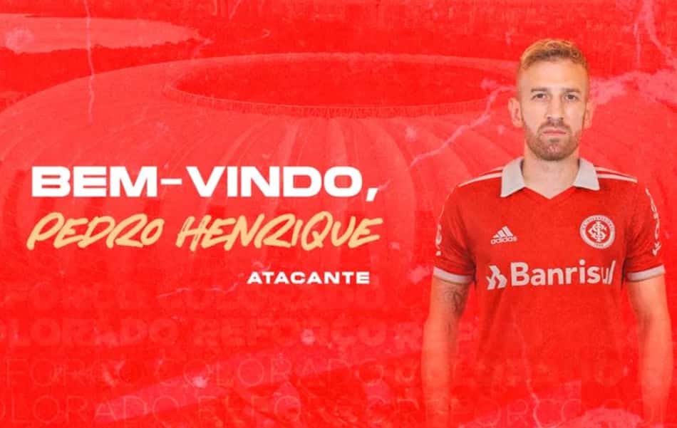 Pedro Henrique é anunciado como novo atacante do Internacional