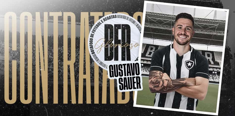 VÍDEO: veja lances de Gustavo Sauer, novo reforço do Botafogo