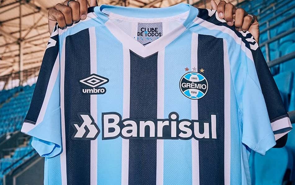 Veja, em detalhes, a nova camisa do Grêmio