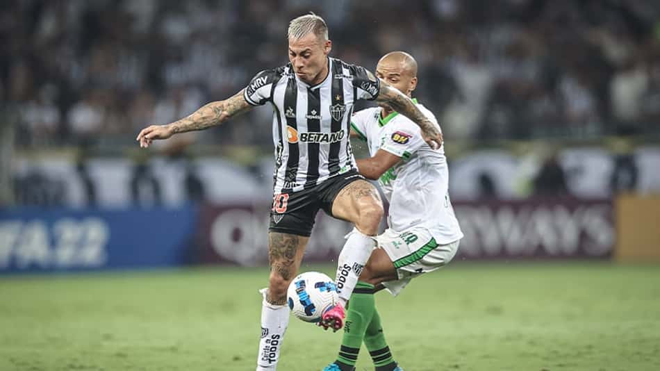 América-MG x Atlético-MG:onde assistir, prováveis times e desfalques