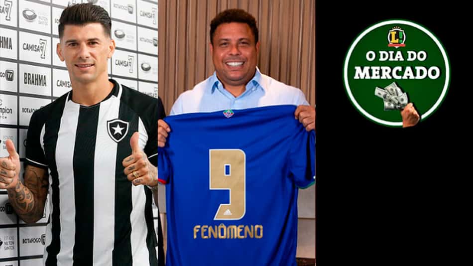 Botafogo fecha com meia e apresenta zagueiro, Ronaldo assina compra da SAF do Cruzeiro… O Dia do Mercado!