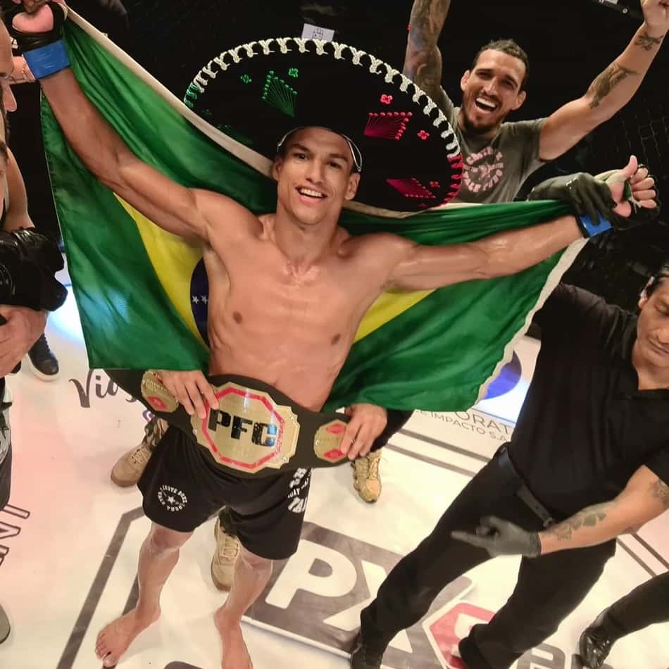 Participante do Contender Series Brasil, Gustavo Gabriel entra em ação nesta sexta no AOS 4, em Indiana (EUA)