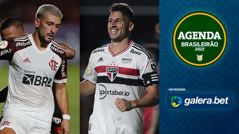 Flamengo x São Paulo, duelo de Atléticos… Saiba onde assistir aos jogos de domingo do Brasileirão