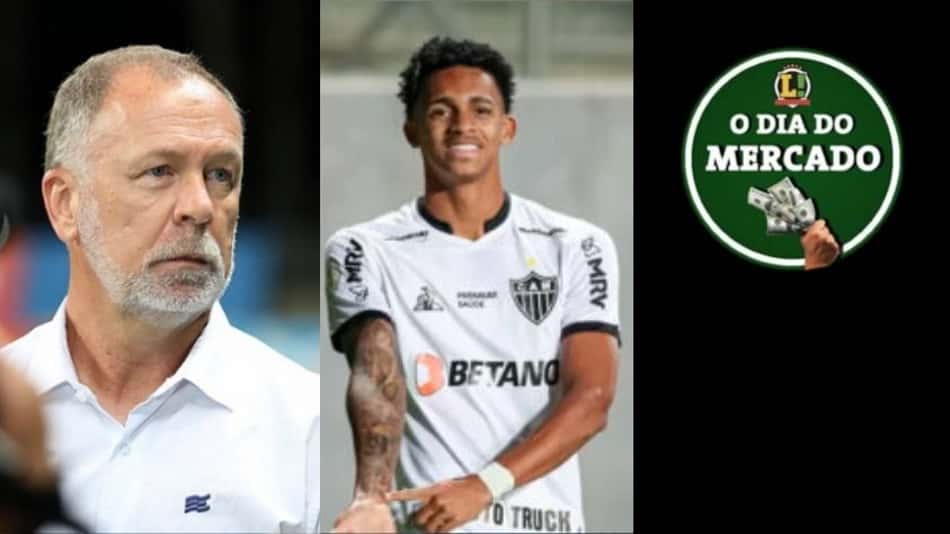 Mano Menezes próximo do Internacional, Dylan Borrero pode ser negociado pelo Atlético-MG… O fim de semana do Mercado!