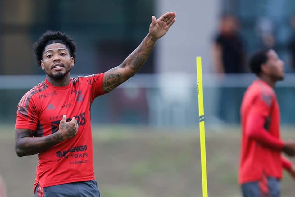 Início apagado: Marinho jogou apenas 25% dos minutos com Paulo Sousa no Flamengo