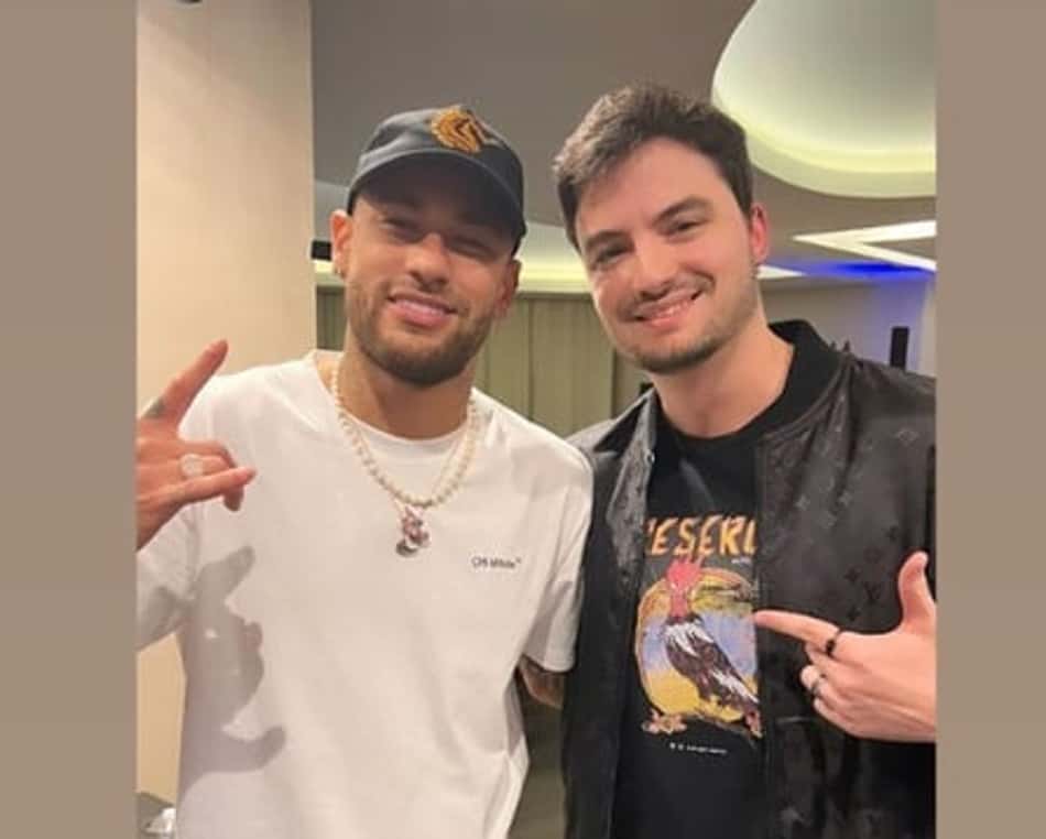 Neymar e Felipe Neto
