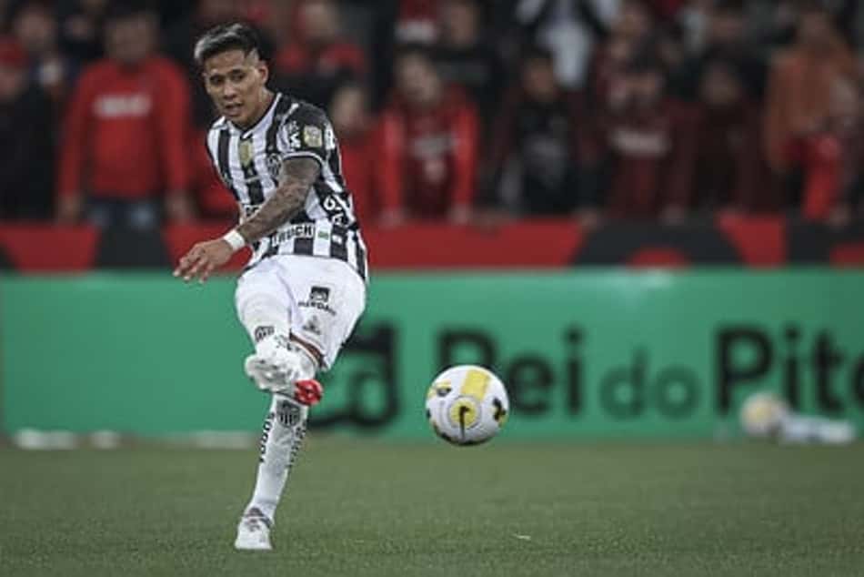 Atlético-MG: Zaracho tem lesão constatada e fica de fora contra o Del Valle; Sasha será titular