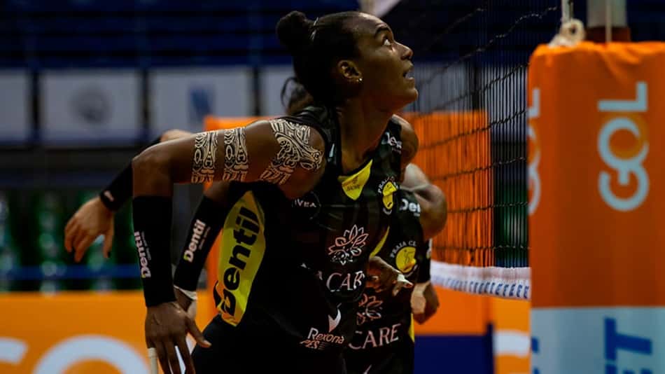 Praia Clube conta com embalo de dominicana de dois metros por troco no Minas na final da Superliga