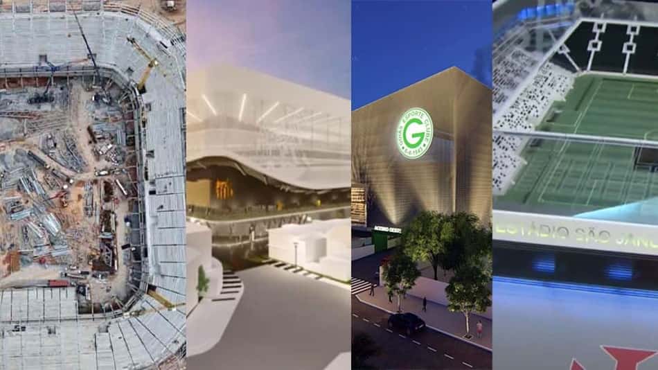 Cruzeiro vai construir arena? Veja os projetos de novos estádios dos clubes brasileiros
