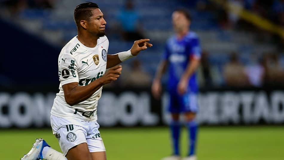 Rony se torna o maior artilheiro do Palmeiras na história da Libertadores