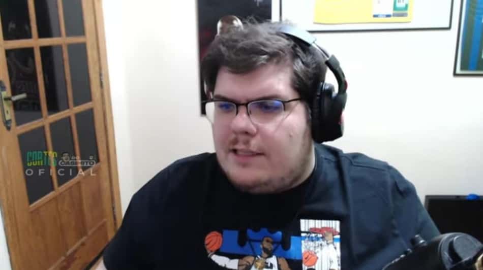 Casimiro tem conta na Twitch banida após infringir regras de direitos autorais
