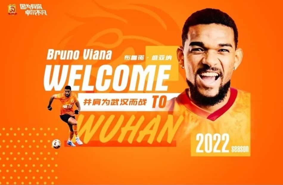Ex-Flamengo, Bruno Viana assina com clube chinês: 'Muito feliz e motivado'