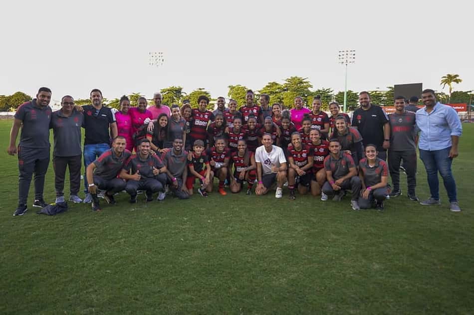 Flamengo Futebol Feminino Filipe Luís