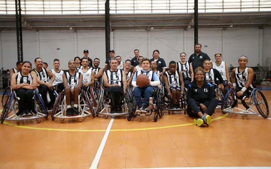 Santos lança time de basquete em cadeira de rodas: 'Ganhando espaço'