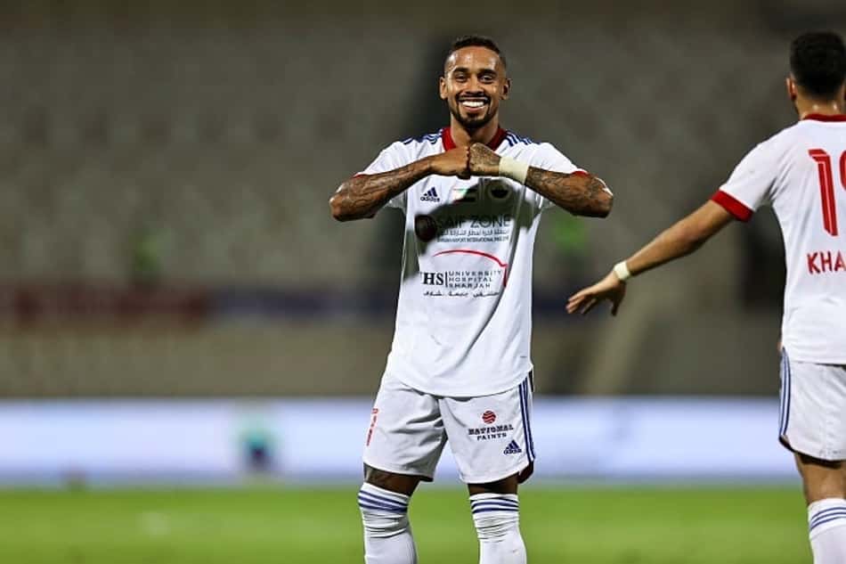 Caio Lucas faz mais dois pelo Sharjah e mira melhor temporada: 'Quero ser protagonista'